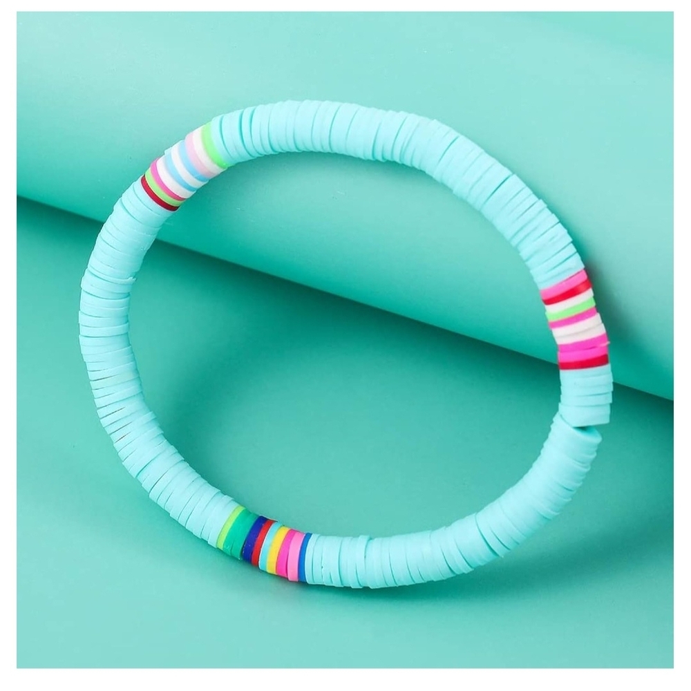 Colorful Stackable Bracelet Set - Picture 8 of 8